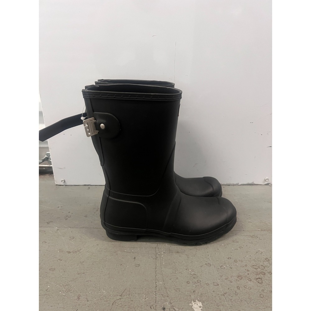 Hunter Original WFS1013RMA Womens US 10 Back Adjustable Strap‎ Short Rain Boots